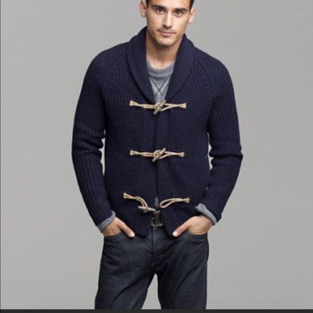 J.crew duffle button cardigan